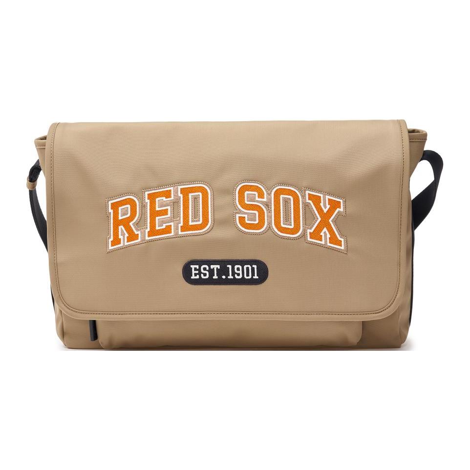 Сумка MLB Basic Boston Red Sox (бежевая)