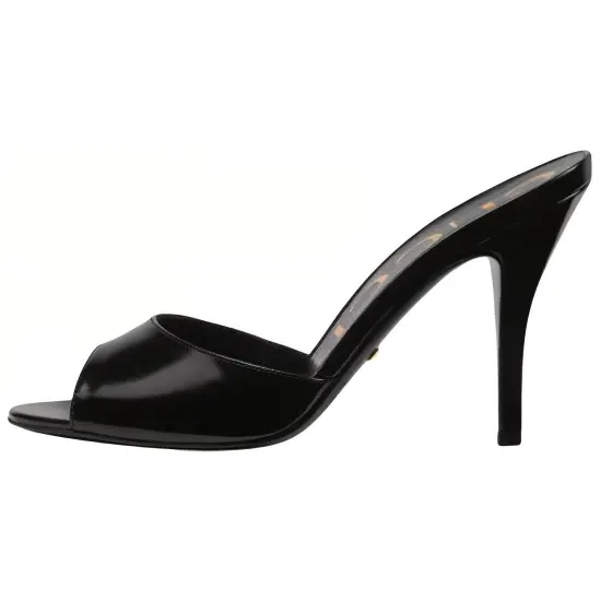 GUCCI Slide Slippers Women's Black