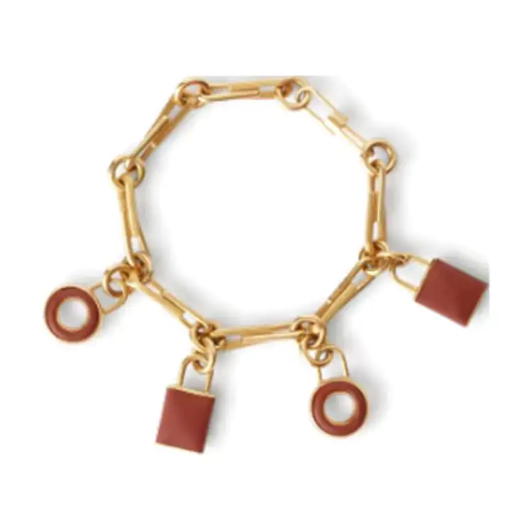 Loro Piana Brass Bracelets Women's Gold