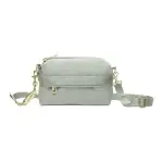 Nike Polyester Shoulder Bag, Crossbody Bag Regular Unisex Light Green