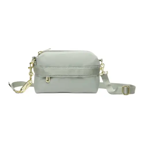 Nike Polyester Shoulder Bag, Crossbody Bag Regular Unisex Light Green