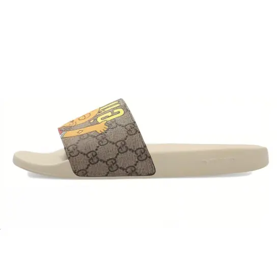 GUCCI X Pablo Delcielo GG Supreme Slides