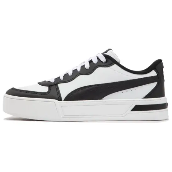 PUMA Skye Trainers Anti-Slip Wear-Resistant Low-Top Skateboard Shoes Women's White Black