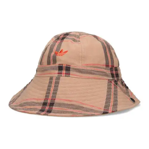 Adidas Originals Cotton And Polyamide Bucket Hats Unisex Khaki