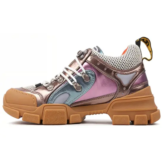 GUCCI Flashtrek Brown Women's