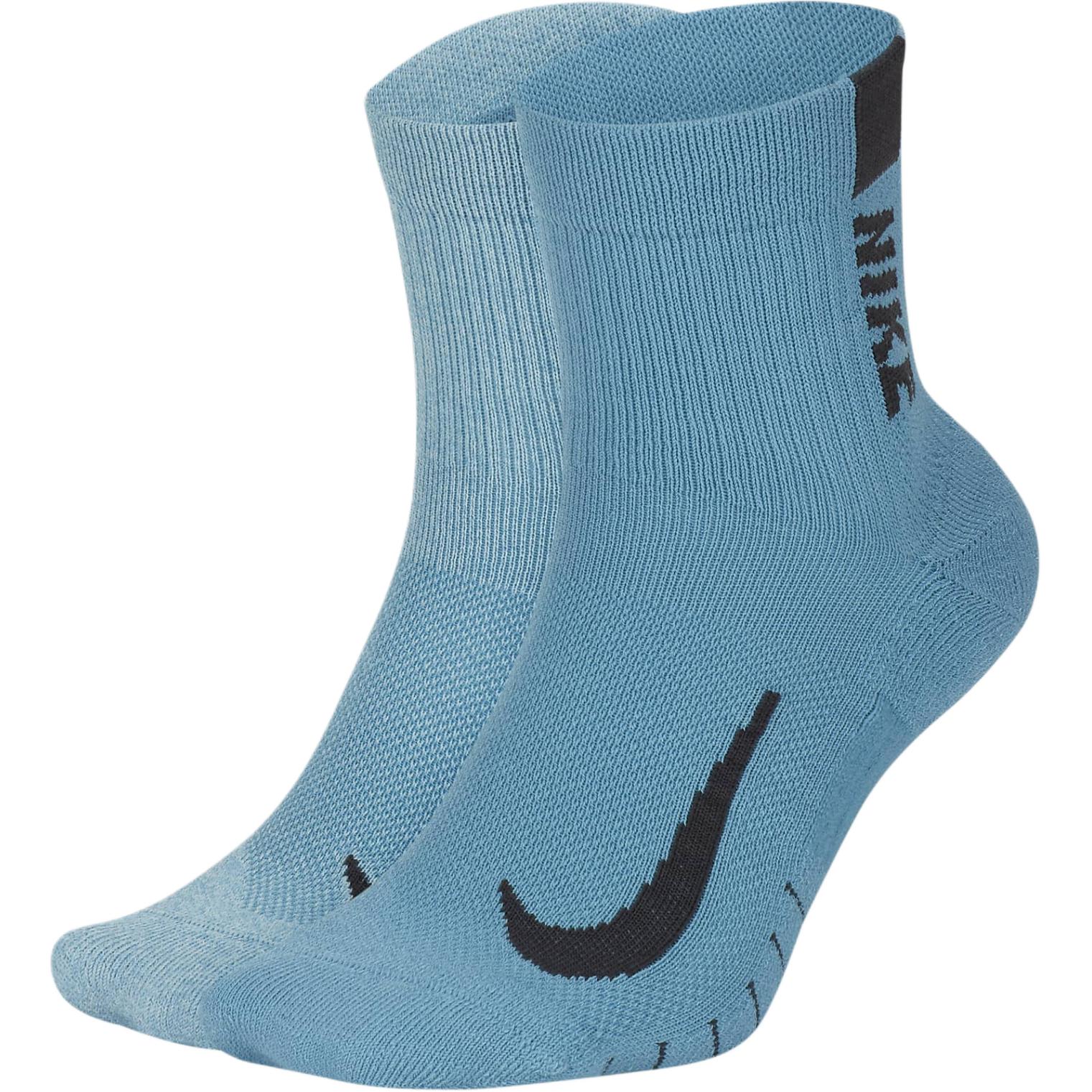Nike Multiplier Crew Socks Unisex 2 Pack Multicolor