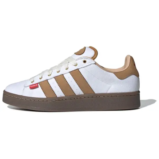 Adidas Originals Campus 00s Skateboard Shoes Unisex Low-Top White Brown