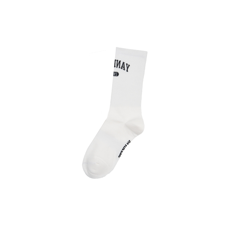 MLB New York Yankees Crew Socks Unisex 1 Pack White
