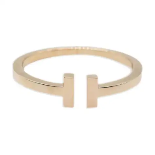 TIFFANY & CO. 18K Gold Bangles Unisex Gold
