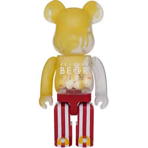BE@RBRICK 400% popcorn Dawa trendy doll 28cm