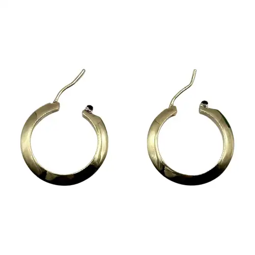 Bottega Veneta 925 Sterling Silver With 18K Gold Earrings Women's Gold