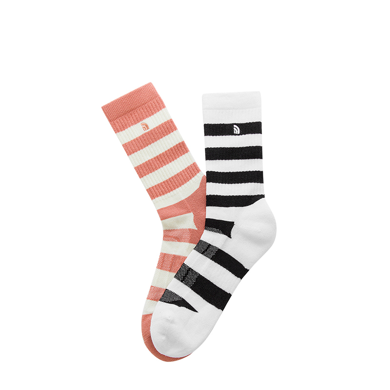 THE NORTH FACE Knee High Socks Unisex 1 Pack Black/Pink