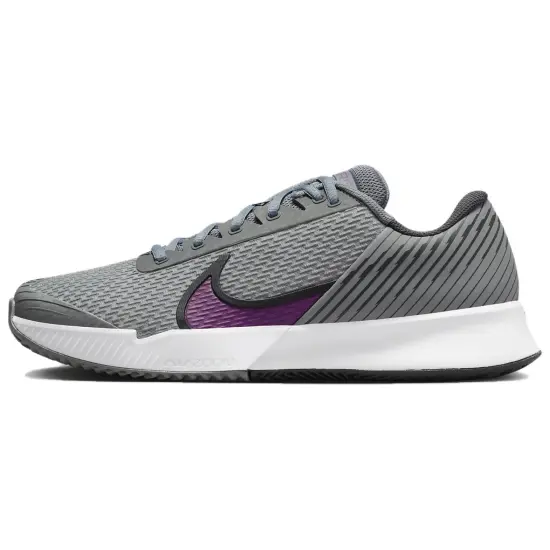 Nike Air Zoom Vapor Pro 2 Anti Slip Wear Resistant Low Top Tennis Shoes Men's Gray