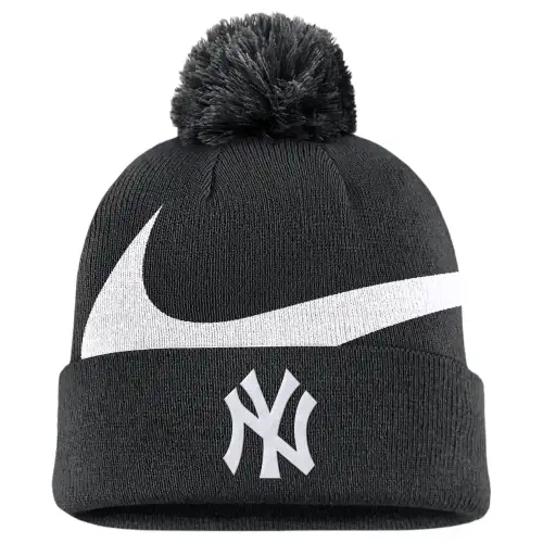 Nike New York Yankees Peak Men's Nike Mlb Cuffed Pom Beanie
