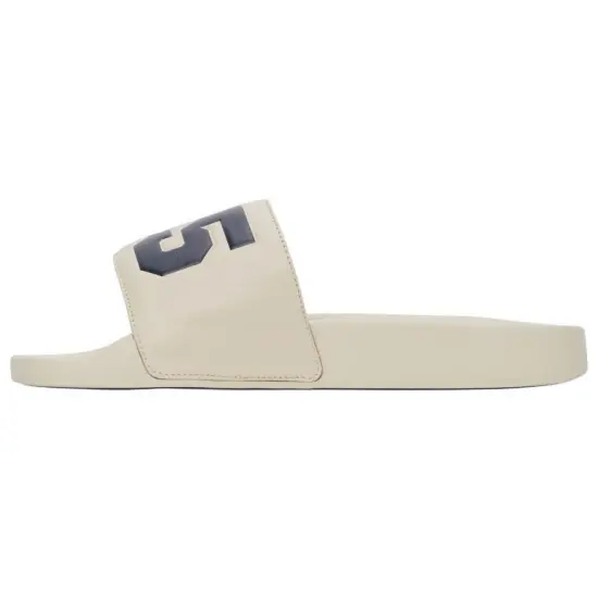 GUCCI Pursuit Rubber Slide Ivory Blue
