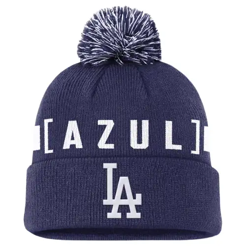 Nike Los Angeles Dodgers Hometown Peak Men's Nike Mlb Cuffed Pom Beanie