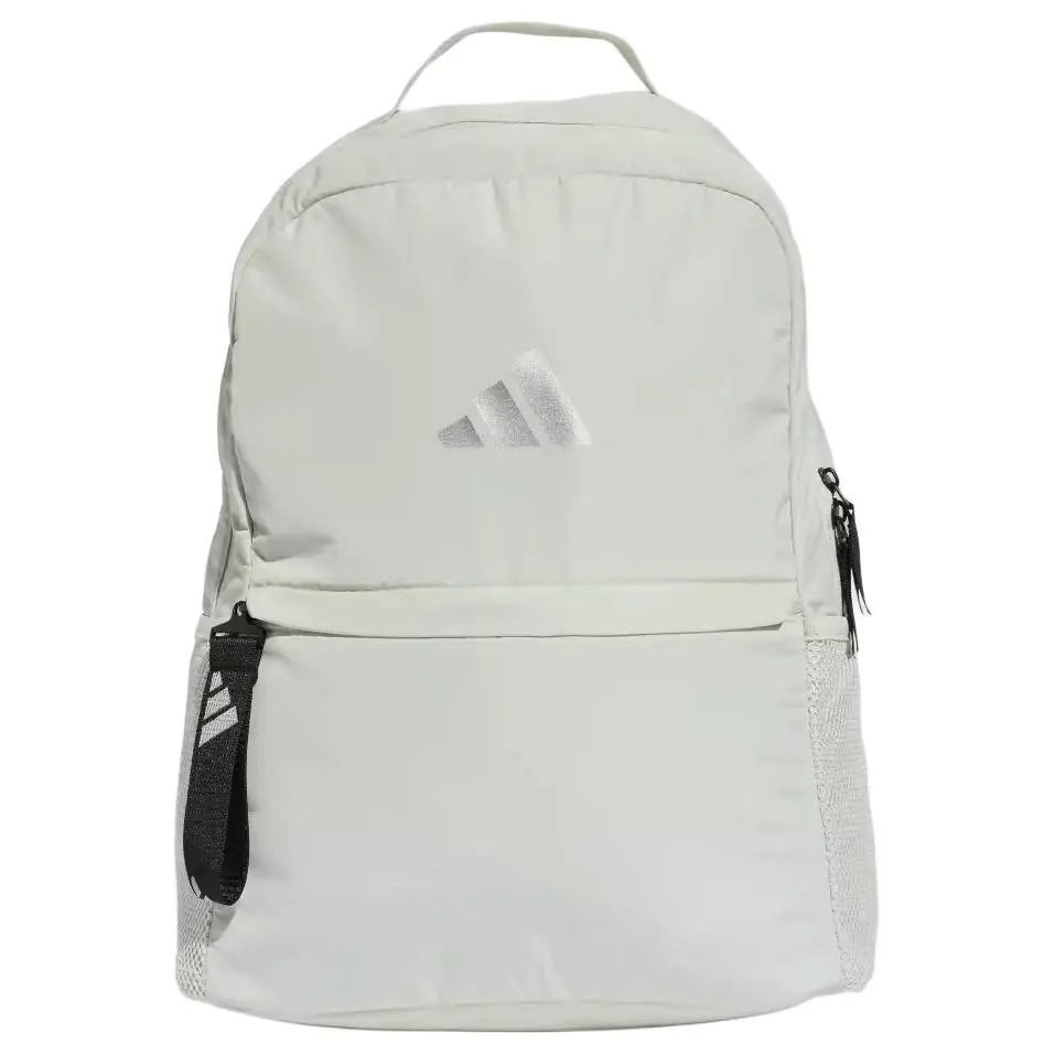 Adidas Recycled Polyester Backpack Regular Women's Linen Green & Metallic Silver