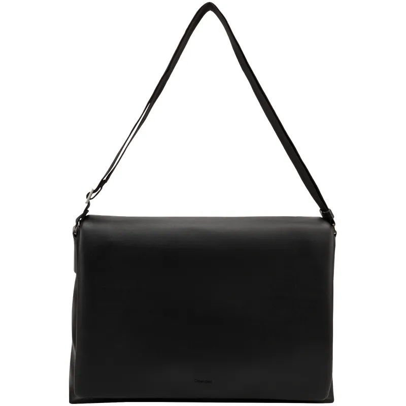 CALVIN KLEIN Synthetic Material Crossbody Bags Men's Space Black