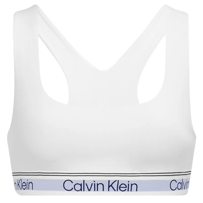 CALVIN KLEIN Joy Motion Belt Bra Women's Moon White