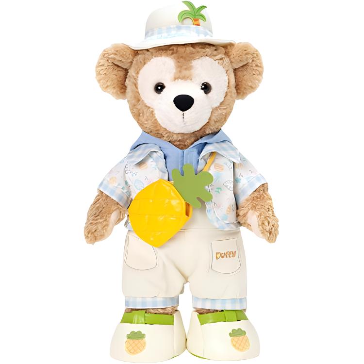 Disney Disney Daffy 2024 Summer Daffy and Friends Series Free Style Skeleton Park Doll Plush Doll 31cm Height Shanghai Disney