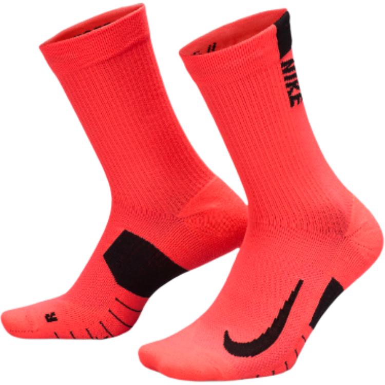 Носки Nike Multiplier Crew Sock (черно-белые)