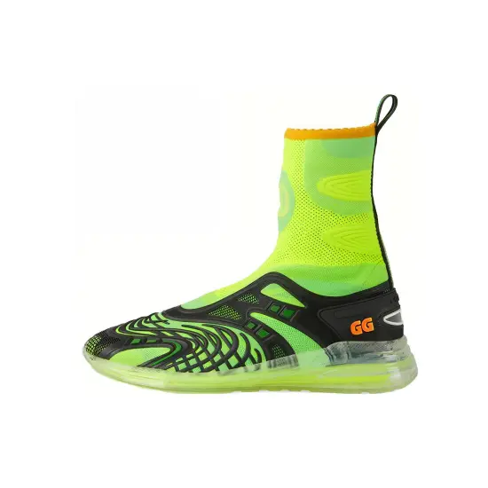 GUCCI Ultrapace R Mid 'Neon Green Black'