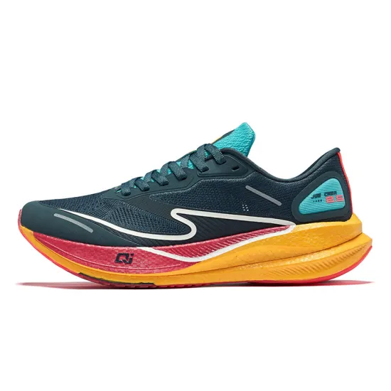 Erke Dust 2.0 Anti Slip And Wear Resistant Cushioning Rebound Low Top Running Shoes Men's Star Era Color Scheme
