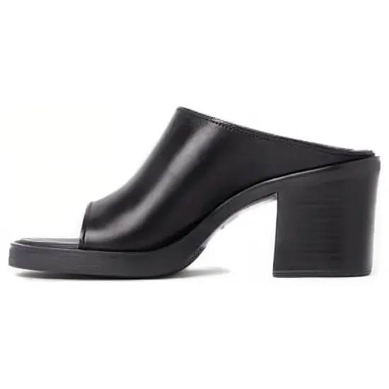 MIU MIU Slide Slippers Women's Black