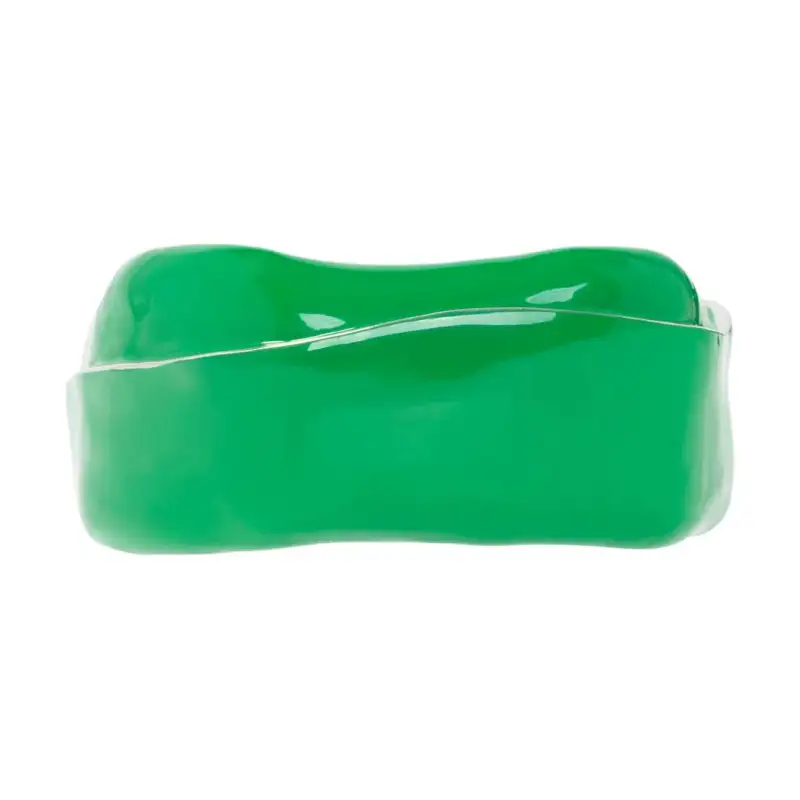 Bottega Veneta Silver Bangles Women's Green