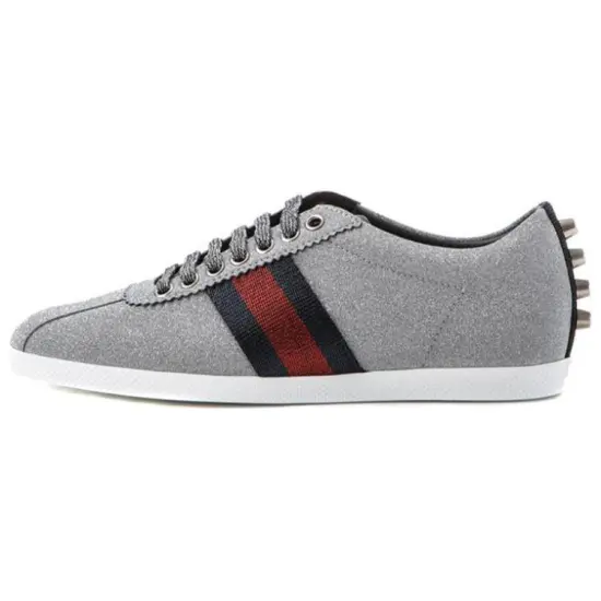 GUCCI Women's Web Sneaker 'Glitter Studs' Women's