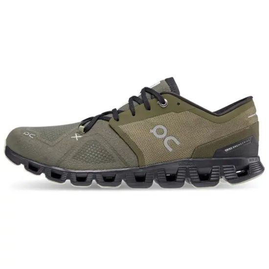 On Running Cloud X 3 Olive Reseda