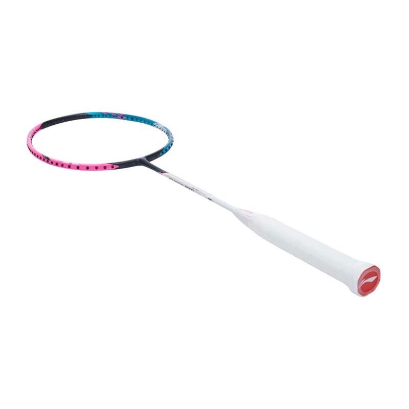 Li Ning Halberd 8000 Full Carbon Badminton Rackets Control Type All around Defense Professional Unisex 4U G5 Green Pink