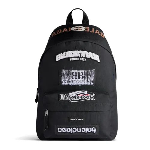 Balenciaga Logo Printed Backpack