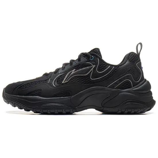 LINING Chu Rui V2 Casual Shoes Men Low-Top Black