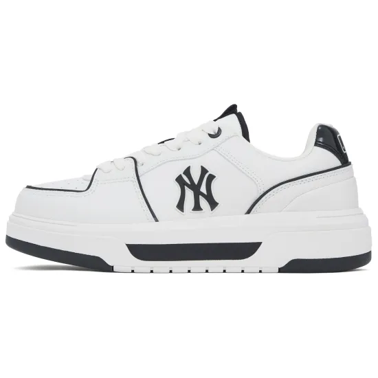 MLB Chunky Liner Skateboard Shoes Unisex Low-Top Ecru