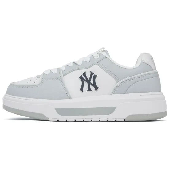 MLB Chunky Liner Skateboard Shoes Unisex Low-Top Gray