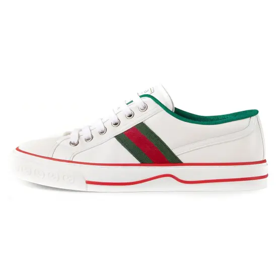 GUCCI Tennis 1977 White Green Red Women's