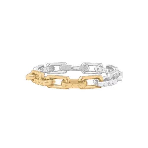 LOUIS VUITTON Monogram Chain Bracelet