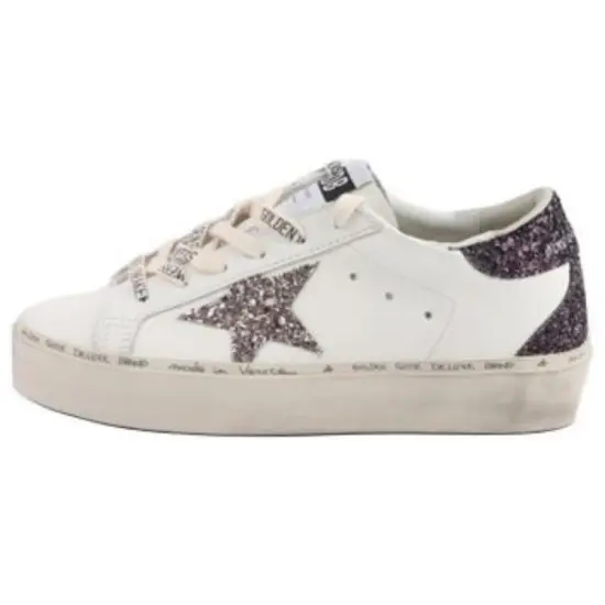Golden Goose Hi Star Skateboard Shoes Women's Low-Top White