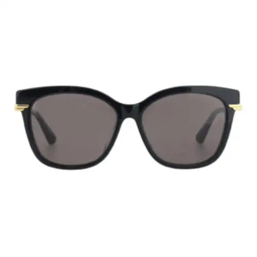 Bottega Veneta Acetate Butterfly Sunglasses Women's Black