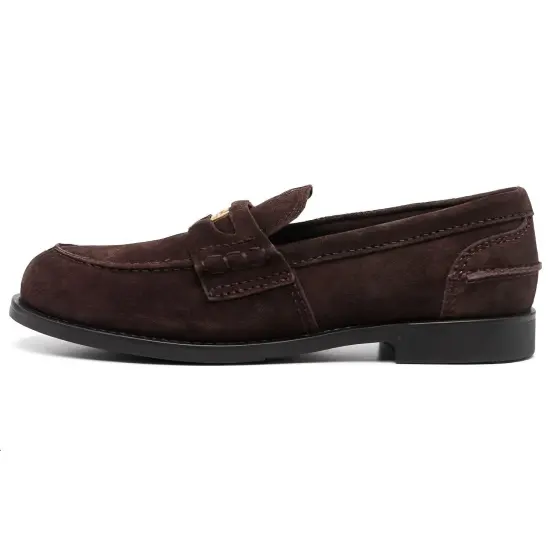 MIU MIU Suede Loafers