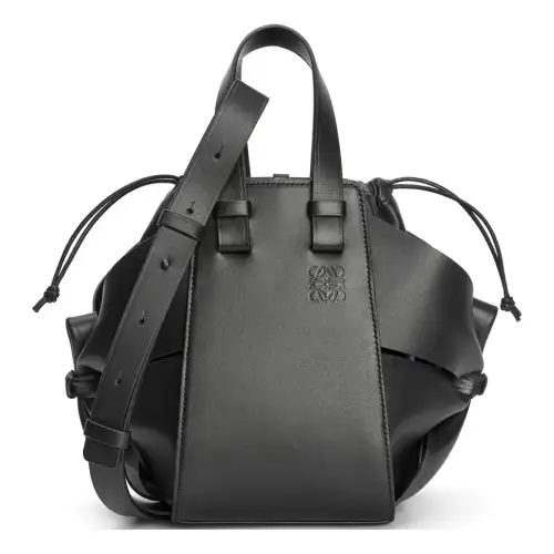 LOEWE Hammock Cow Leather Shoulder Bag, Crossbody Bag, Handbag Women's Black