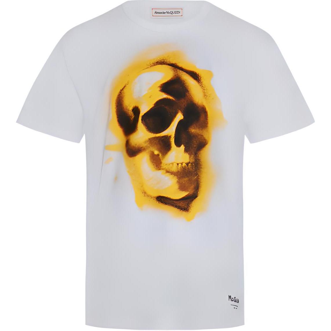 Мужская футболка Alexander McQueen (черная)