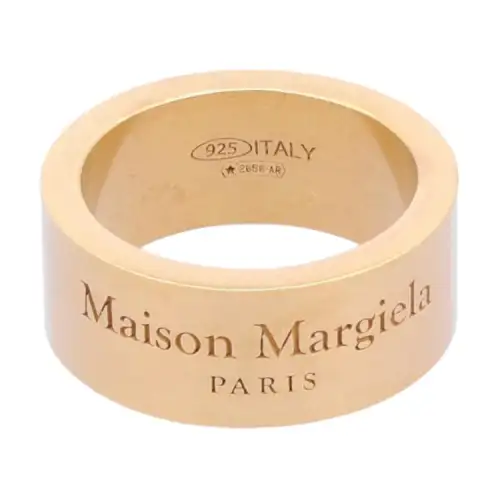 Maison Margiela Logo Engraved Ring