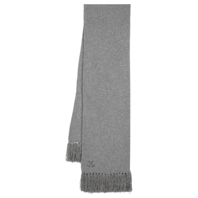 Golden Goose ribbed-knit wool scarf