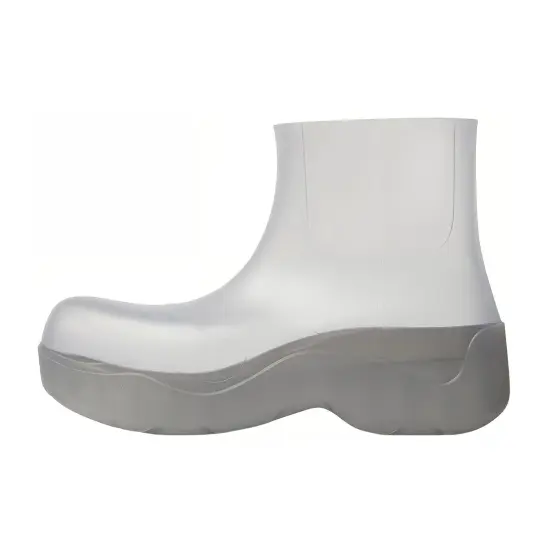Bottega Veneta Puddle Ankle Boots Women's Silver Gray