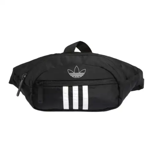 Adidas Originals Polyester Sling Bag, Shoulder Bag, Crossbody Bag, Fanny Pack Regular Unisex Black