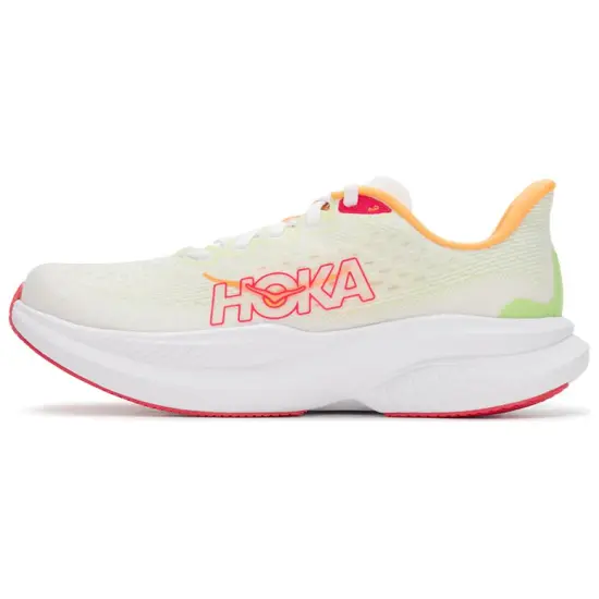 HOKA ONE ONE MACH 6 Running Shoes Women's Low-Top White/Green