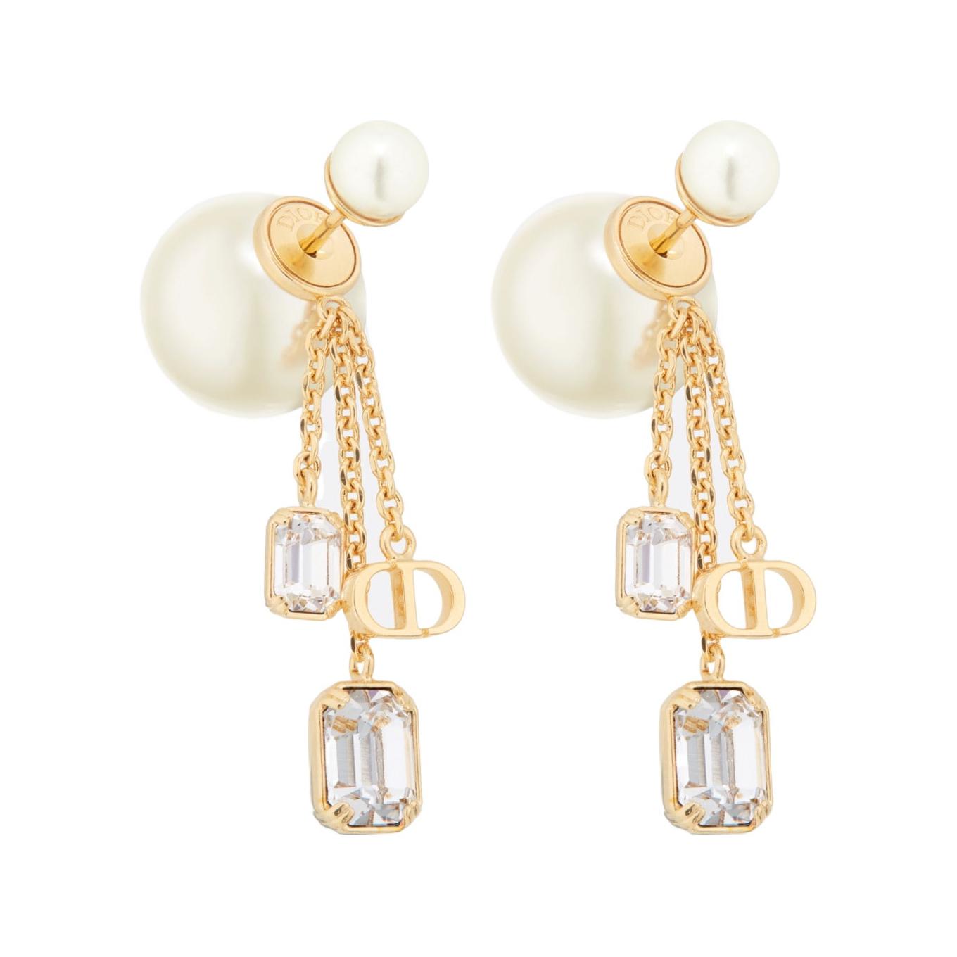 Женские серьги Dior (золотые)