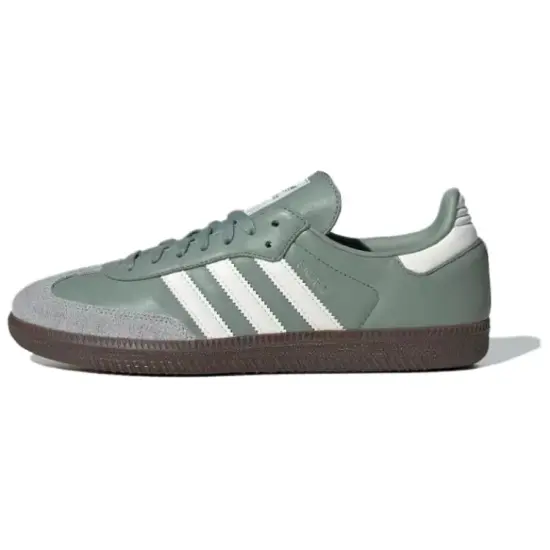 Adidas Samba OG Silver Green Chalk White